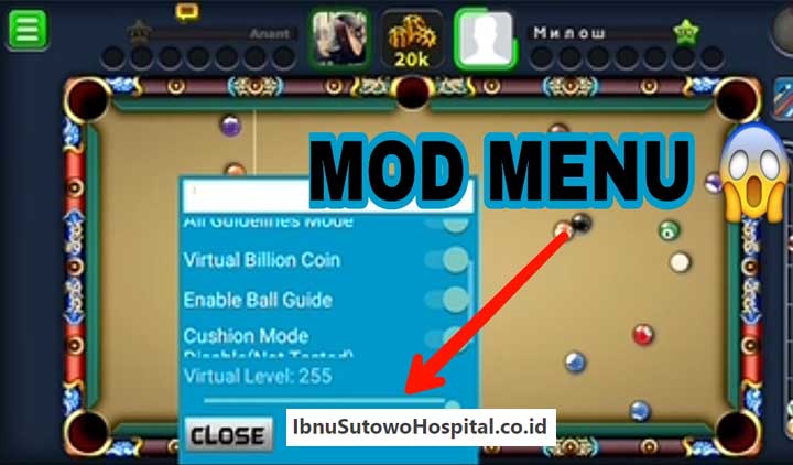 download 8 ball mod menu